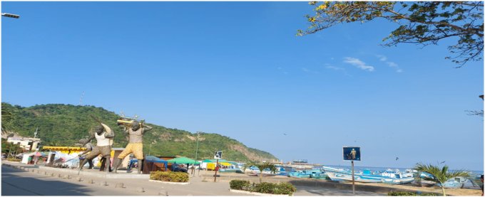 Cabañas del Mar en Puerto Lopez Ecuador
