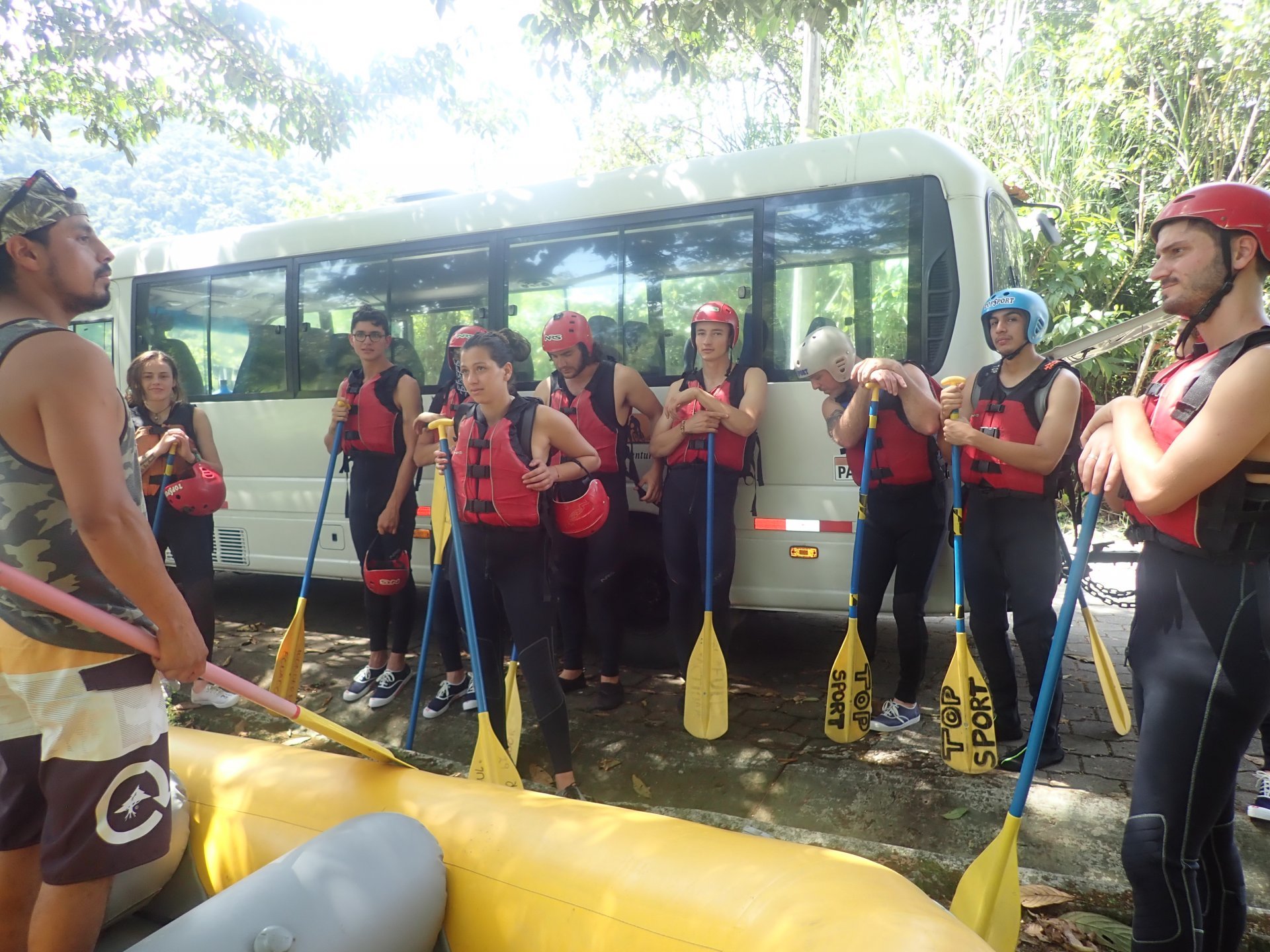 Rafting en Baños de Agua Santa