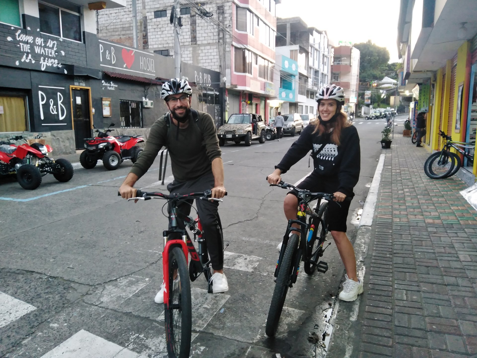 Ruta de las cascadas en Bicicleta